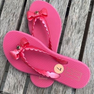 💗Brand New Kate Spade Pink Sz 7 Flip Flops💗